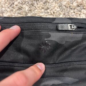 Athelta Girl black camo skirt